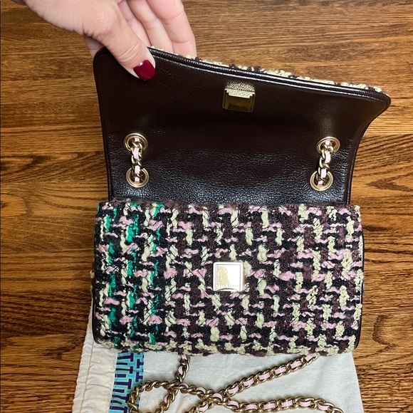 Tory Burch Multicolor Tweed Shoulder Bag - Picture 4 of 7